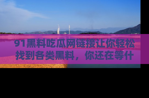 91黑料吃瓜网链接让你轻松找到各类黑料,你还在等什么呢?
