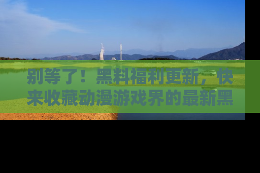 别等了!黑料福利更新,快来收藏动漫游戏界的最新黑料吧!