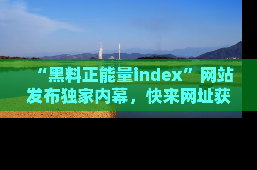 “黑料正能量index”网站发布独家内幕,快来网址获取精彩内容吧!