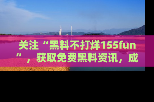 关注“黑料不打烊155fun”，获取免费黑料资讯，成为吃瓜达人不再难！