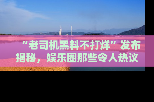 “老司机黑料不打烊”发布揭秘,娱乐圈那些令人热议的黑暗秘密!