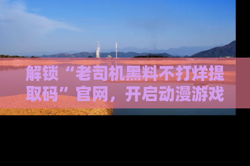 解锁“老司机黑料不打烊提取码”官网，开启动漫游戏的新次元之旅！