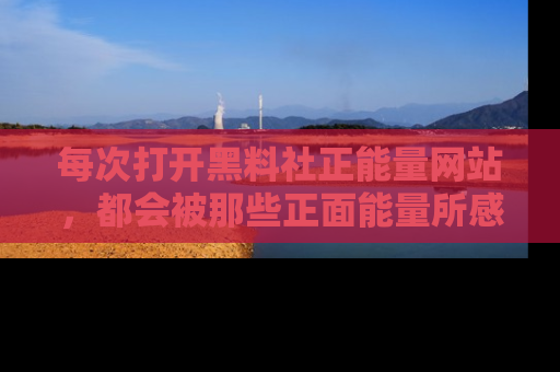 每次打开黑料社正能量网站,都会被那些正面能量所感染,一起加入不打烊的快乐吧!