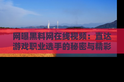 网曝黑料网在线视频：直达游戏职业选手的秘密与精彩动漫片段！