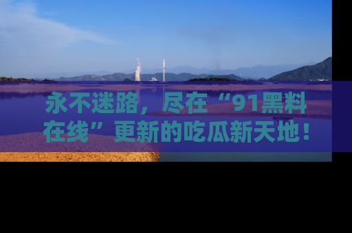 永不迷路,尽在“91黑料在线”更新的吃瓜新天地!