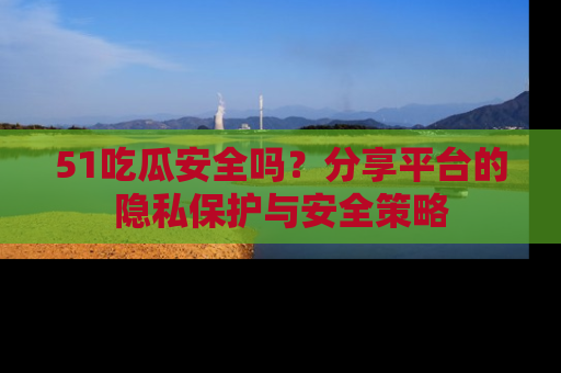 51吃瓜安全吗?分享平台的隐私保护与安全策略