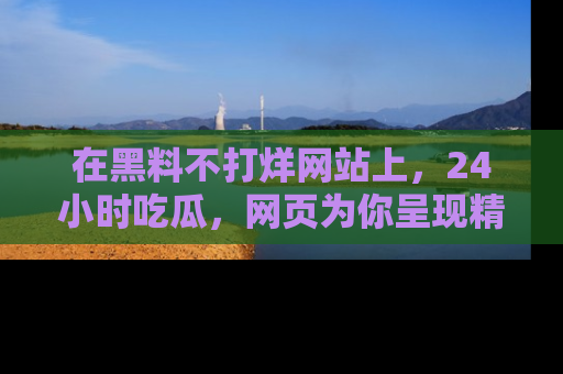 在黑料不打烊网站上，24小时吃瓜，网页为你呈现精彩内幕