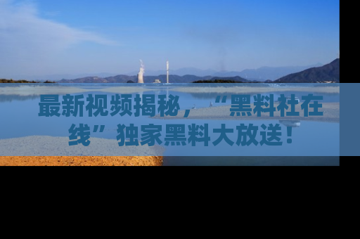 最新视频揭秘，“黑料社在线”独家黑料大放送！